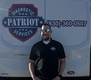 Toby, mobile automotive diagnostics technician at Patriot Diagnostic Services in San Antonio TX